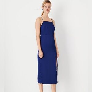Ann Taylor Jeweled Strap Sheath Dress